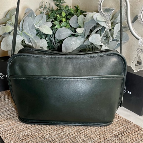 ❤️SOLD❤️Vintage Coach Forest Green Oliver Bag 9902 - Picture 8 of 9